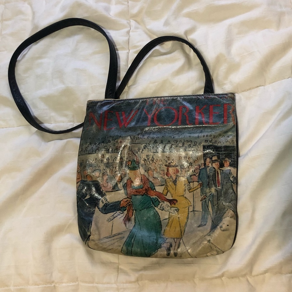 Nancy Lucia leather New Yorker purse